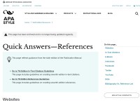 http://www.apastyle.org/learn/quick-guide-on-references.aspx