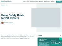http://www.expertise.com/home-and-garden/pet-safety-guide