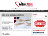 http://www.marriagemissions.com/five-pre-marriage-guidelines-for-a-successful-marriage/