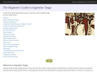 http://www.tejastango.com/beginning_tango.html