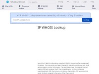 http://www.whatismyip.com/tools/ip-whois-lookup.asp