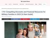 https://mycomforthaven.com/discounts-for-military-families/