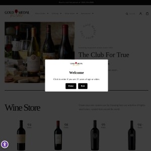 Thumbnail for http://www.goldmedalwine.com/